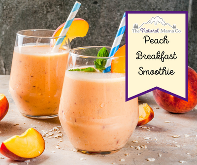 Peach Breakfast Smoothie